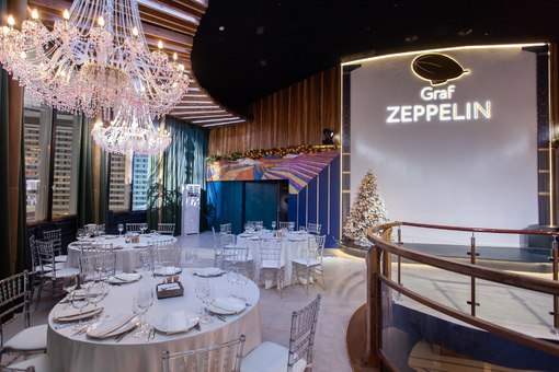 Панорамный ресторан Граф Цеппелин / Graf Zeppelin. Основной зал до 100 человек. Фото 3