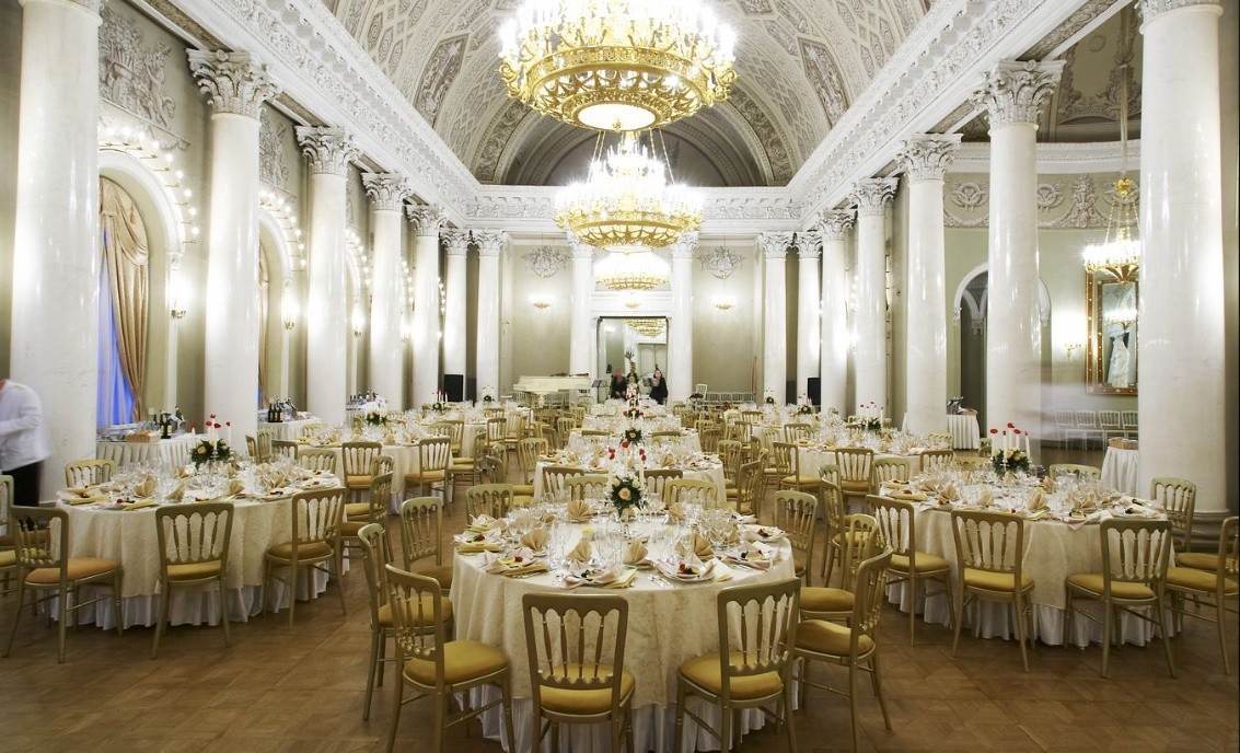 Ресторан для свадьбы во дворце