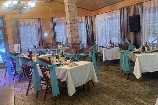 Ресторан Дача в Васкелово. Основной зал до 50 человек. Фото 3